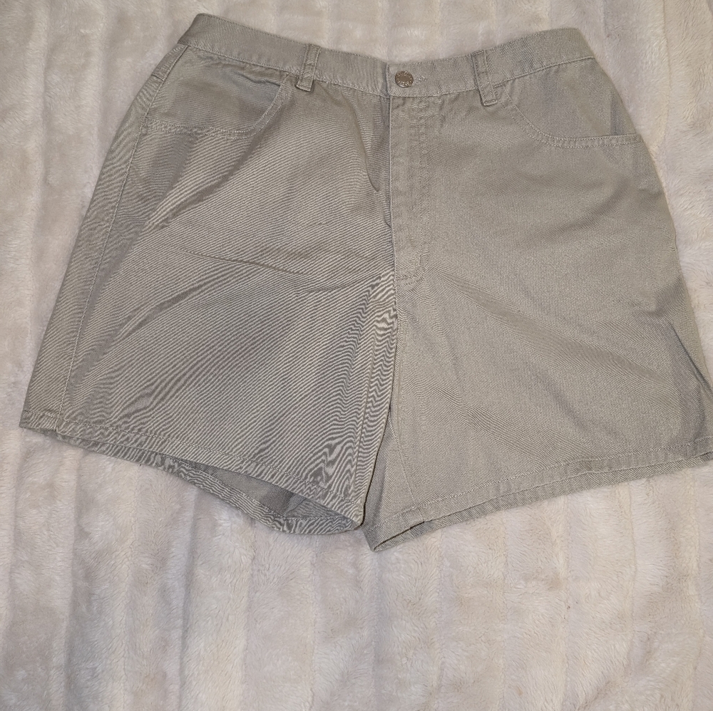 Geoffrey Beene Women's Cotton Beige Chino Shorts Size‎ 10